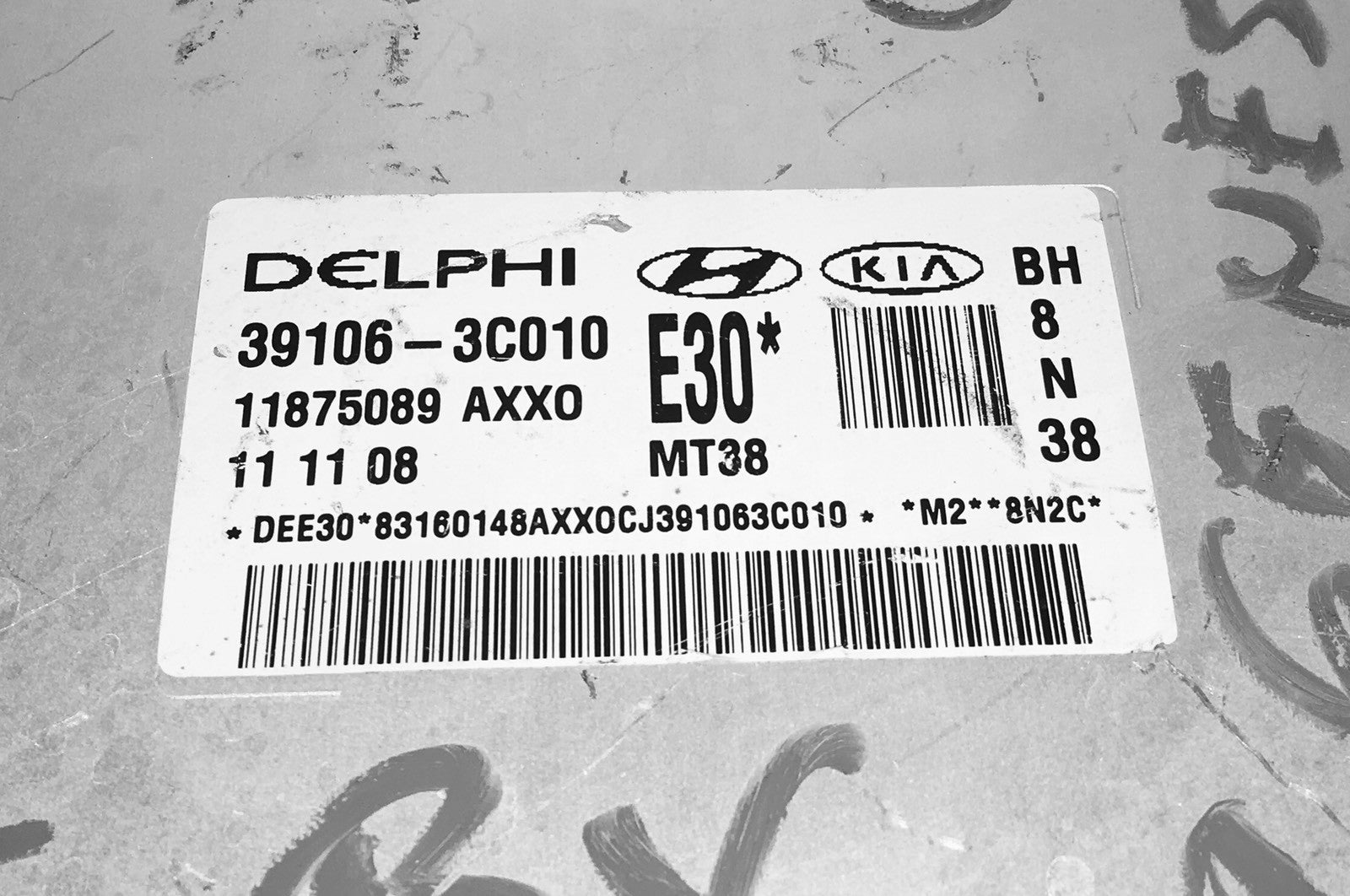 2009-2011 Hyundai Genesis ECU 39106-3C010