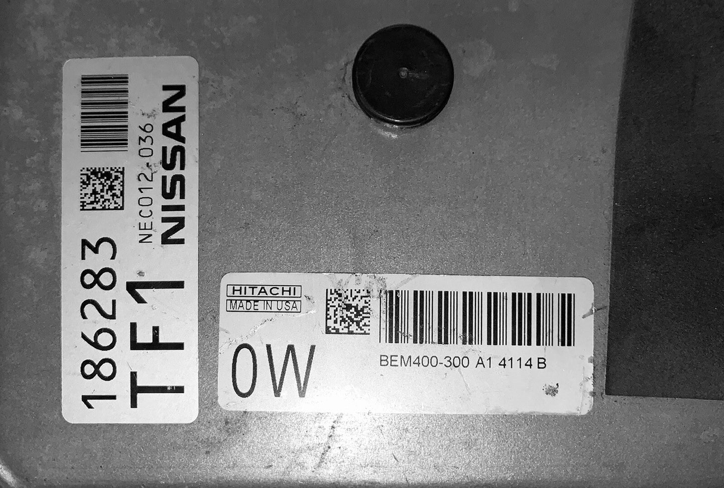 2013-2014 Nissan Altima ECU BEM400-300 A1 NEC012-036