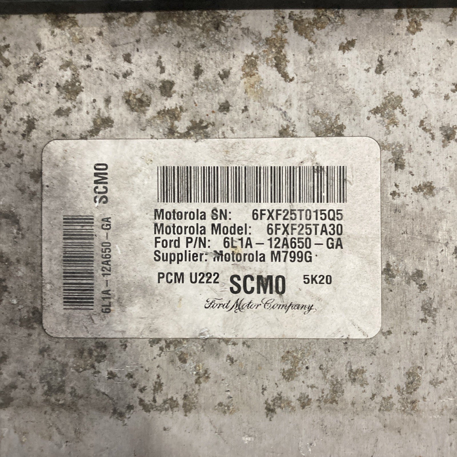 2007 Ford Expedition 5.4L ECU/ECM 6L1A-12A650-GA