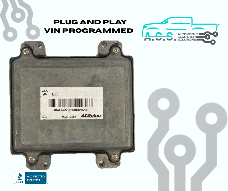 2009-2011 Chevrolet Cobalt 1.8L ECU/ECM 12644530 *VIN PROGRAMMED*