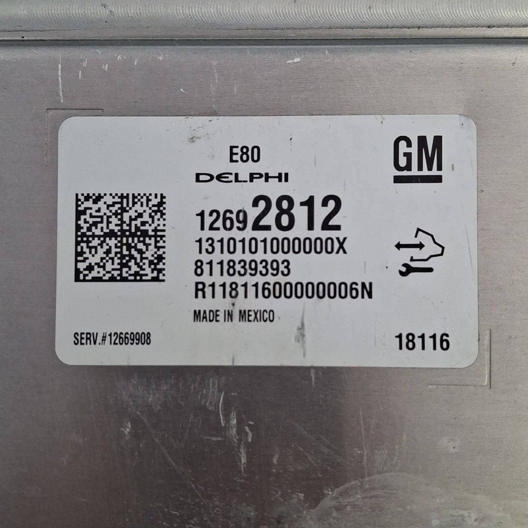 2017-2018 Chevrolet Cruze 1.4L ECU/ECM 12692812 *VIN PROGRAMMED*