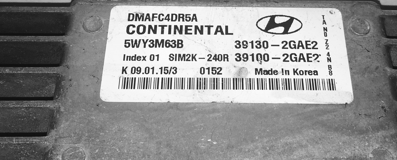 2013-2016 Hyundai Santa Fe ECU 39130-2GAE2
