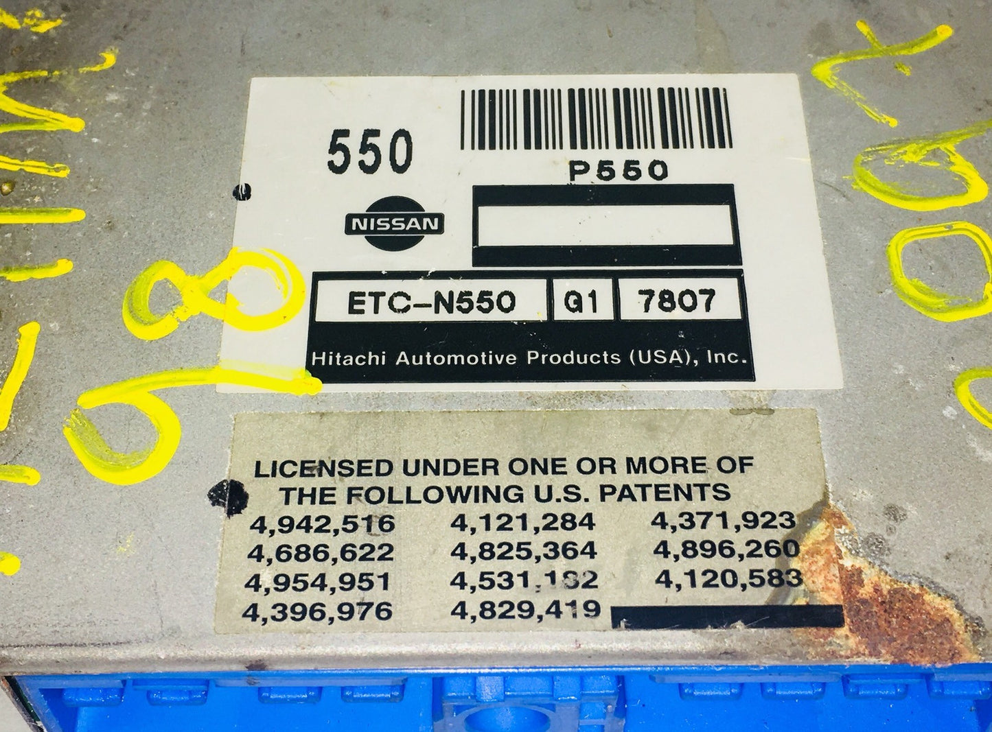 1998 1999 Nissan Altima TCU ETC-N550 G1 