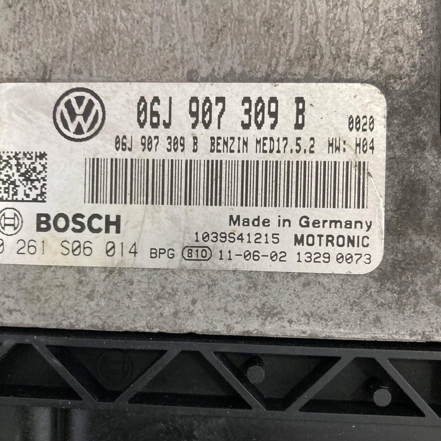 2012 Volkswagen Jetta ECU/ECM 06J 907 309 B