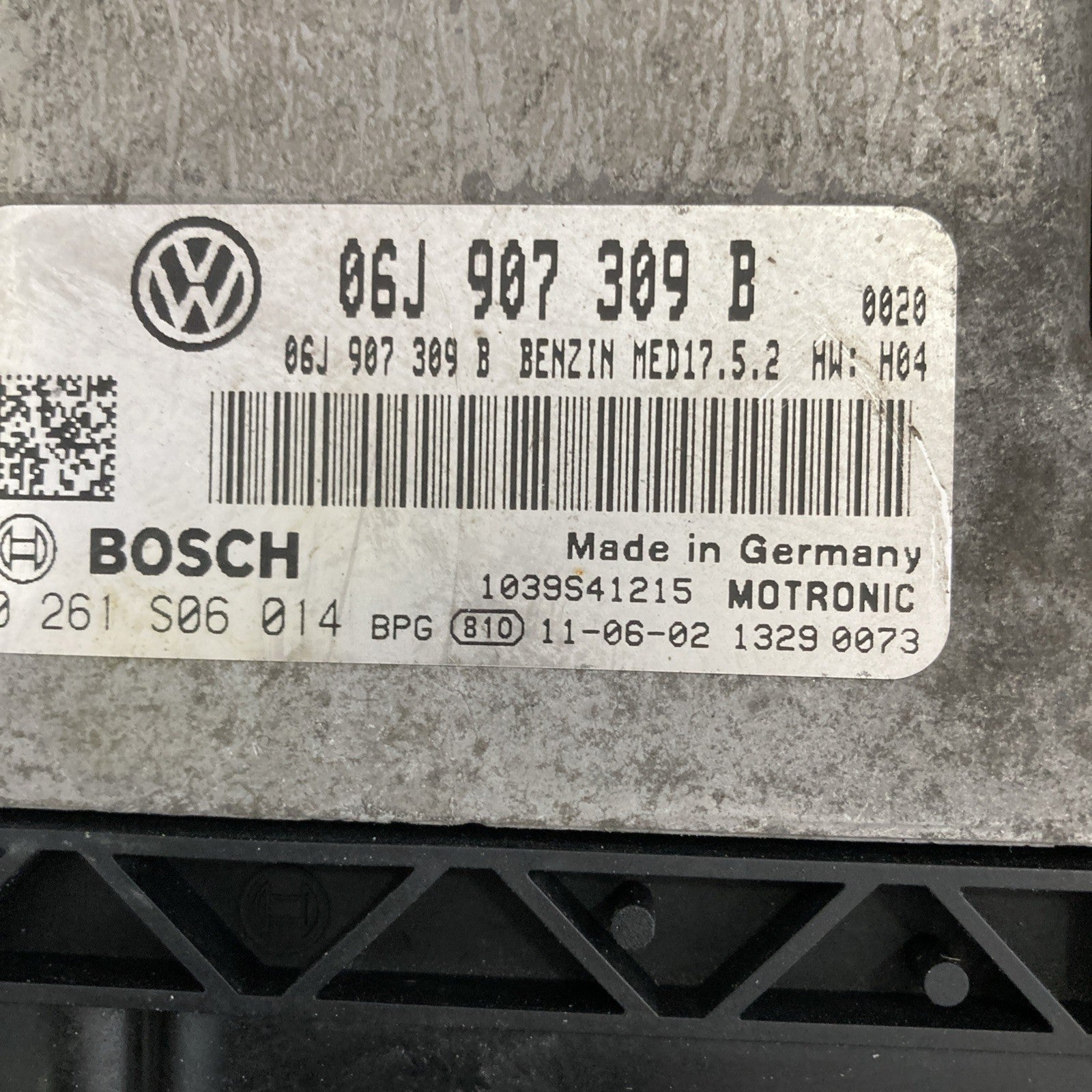 2012 Volkswagen Jetta ECU/ECM 06J 907 309 B