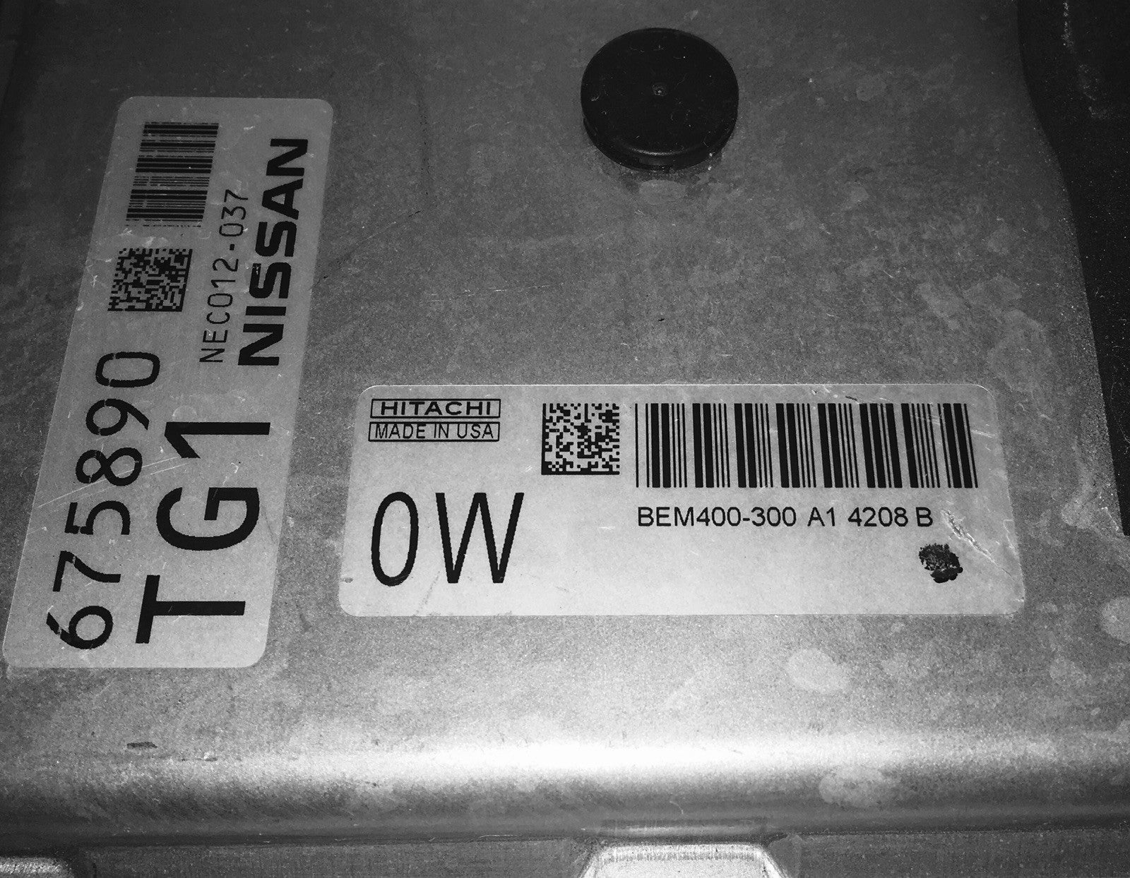 2013 2014 Nissan Altima ECU BEM400-300 A1 NEC012-037
