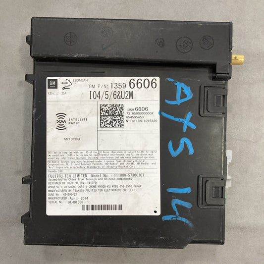 2015 Cadillac XTS Digital Radio Receiver Module 13596606
