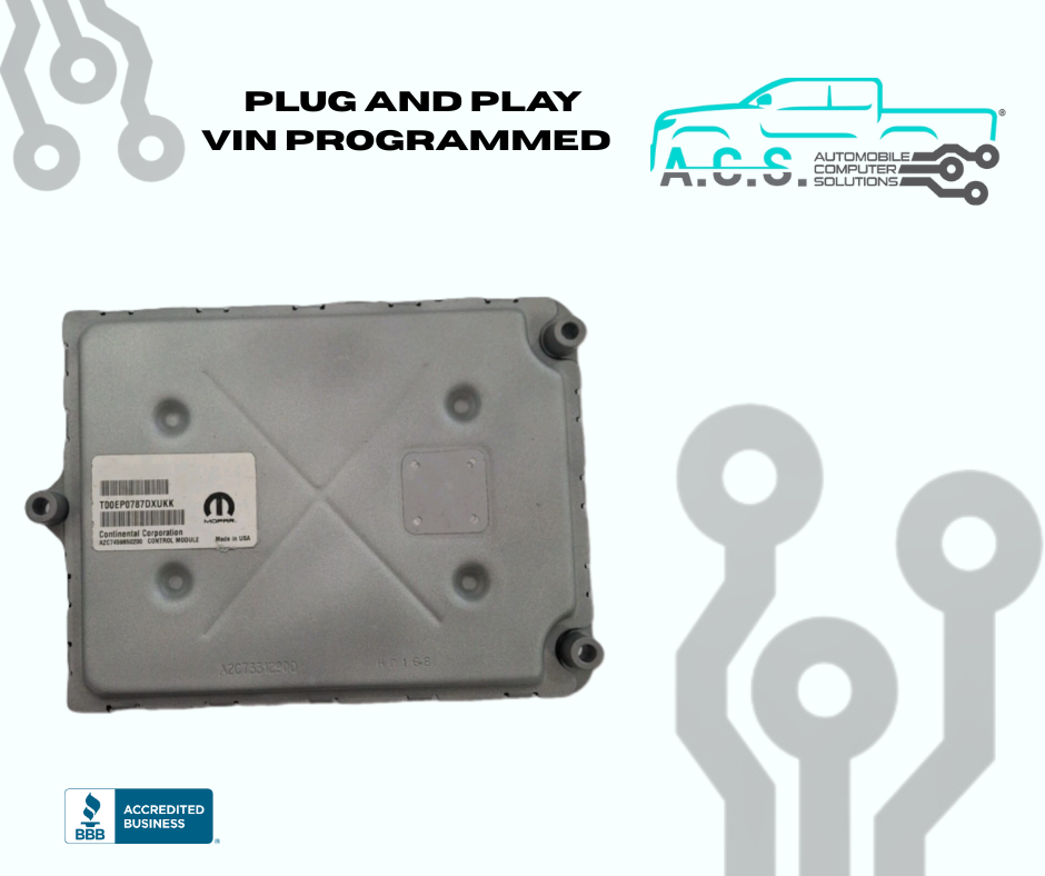 2019 Dodge RAM 1500 5.7L ECU/ECM P68331180*VIN PROGRAMMED*