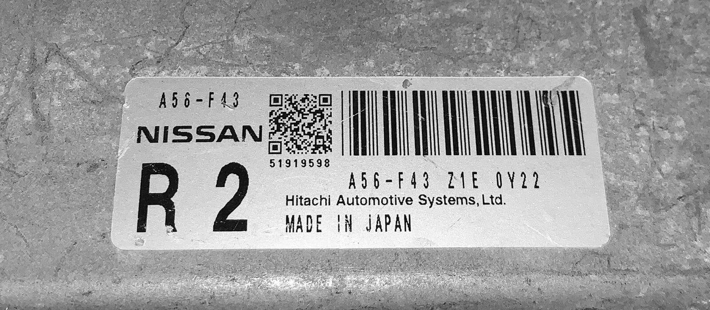 2011 Nissan Maxima ECU A56-F43 Z1E