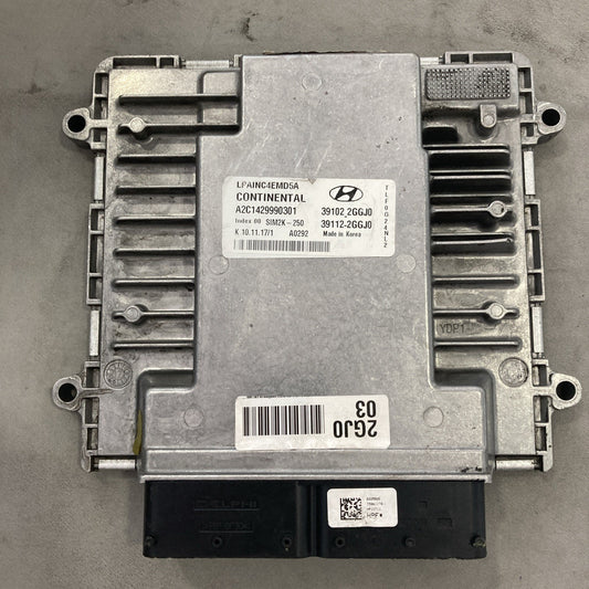 2018 2019 Hyundai Sonata 2.4L Engine Control Module 39102-2GGJ0