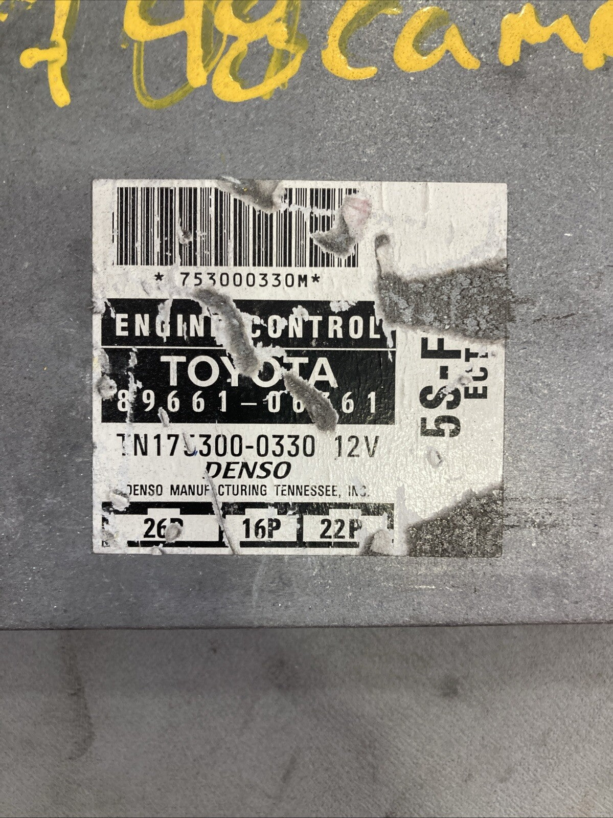 1997-1998 TOYOTA CAMRY ECU/ECM 89661-06361