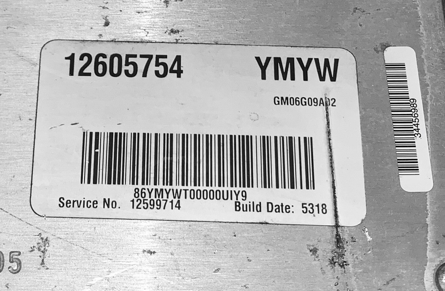 2005 2006 Chevy Cobalt ECU 12605754