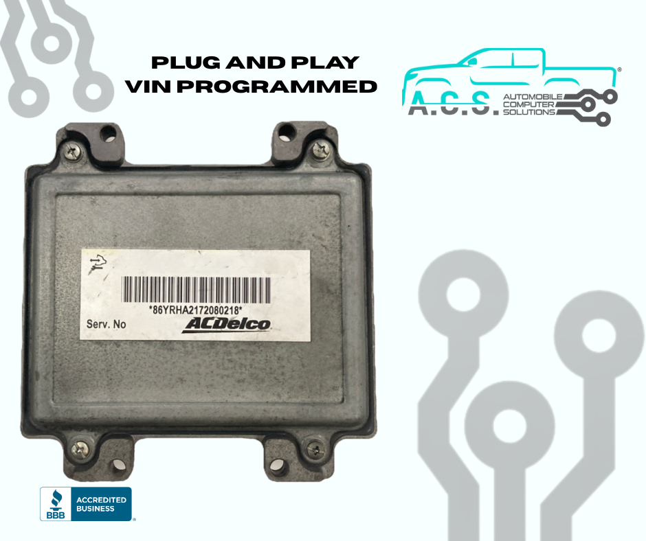 2010-2014 Chevrolet Silverado 1500 4.3L ECU/ECM 12635903 *VIN PROGRAMMED*