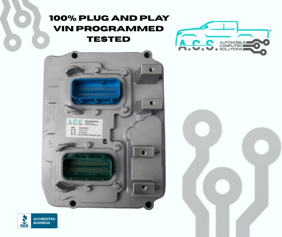 2013 Dodge 2500 6.7L RAM Diesel Cummins ECM ECU PCM Engine Computer A/T Auto