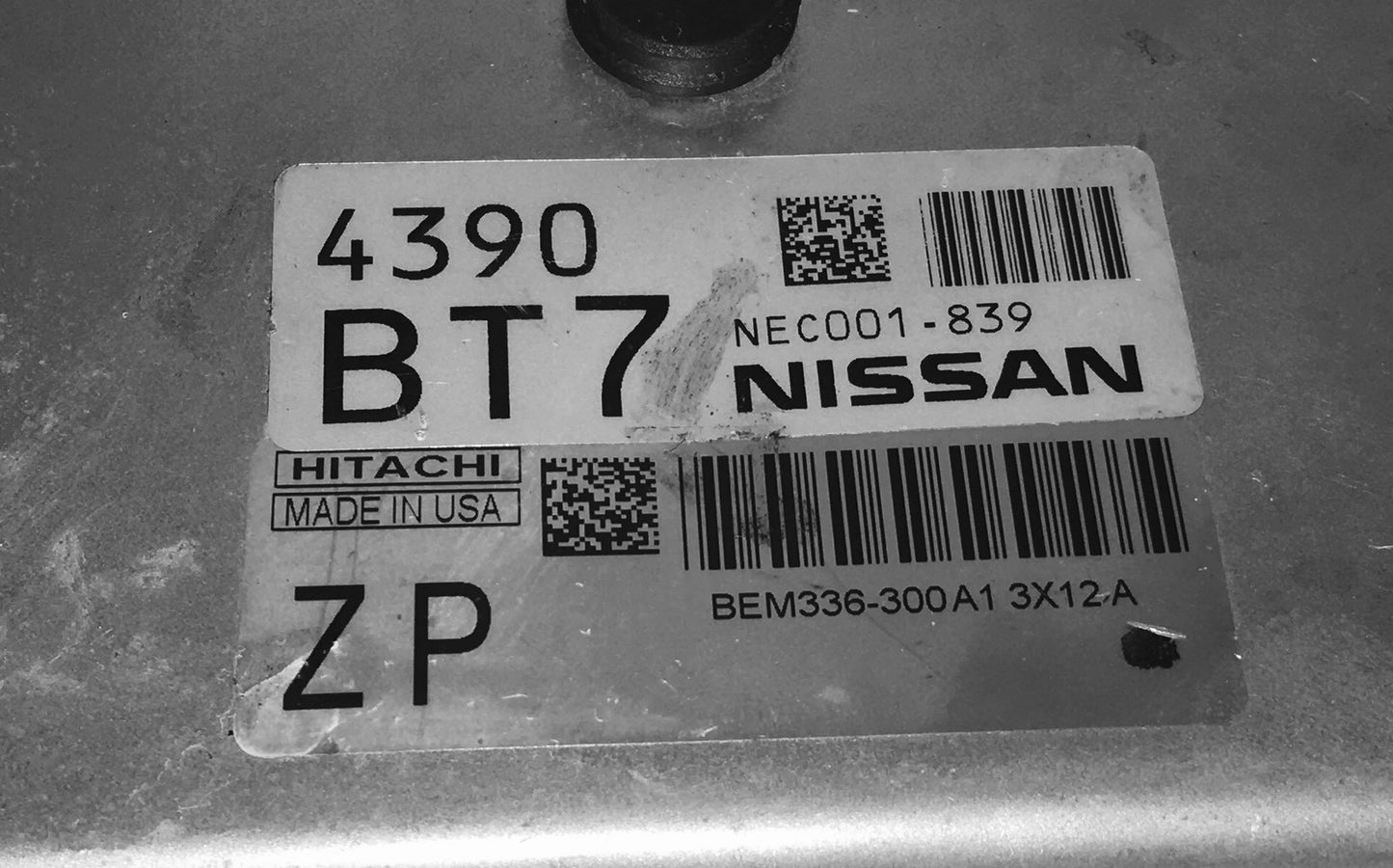 2014-2016 Nissan Versa ECU BEM336-300 A1 NEC001-839