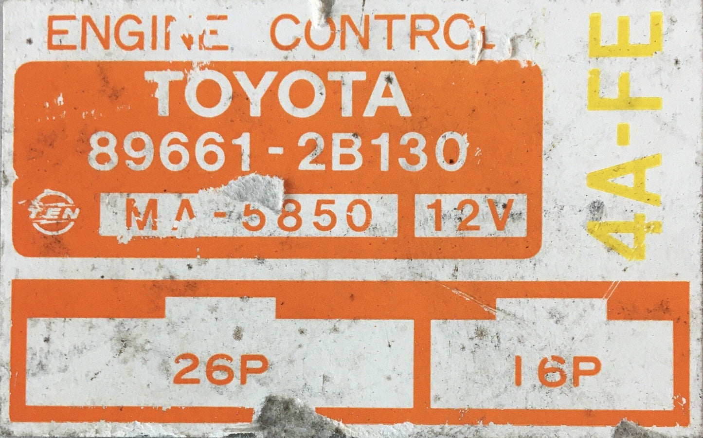 1991 1992 1993 Toyota Celica ECM 89661-2B130