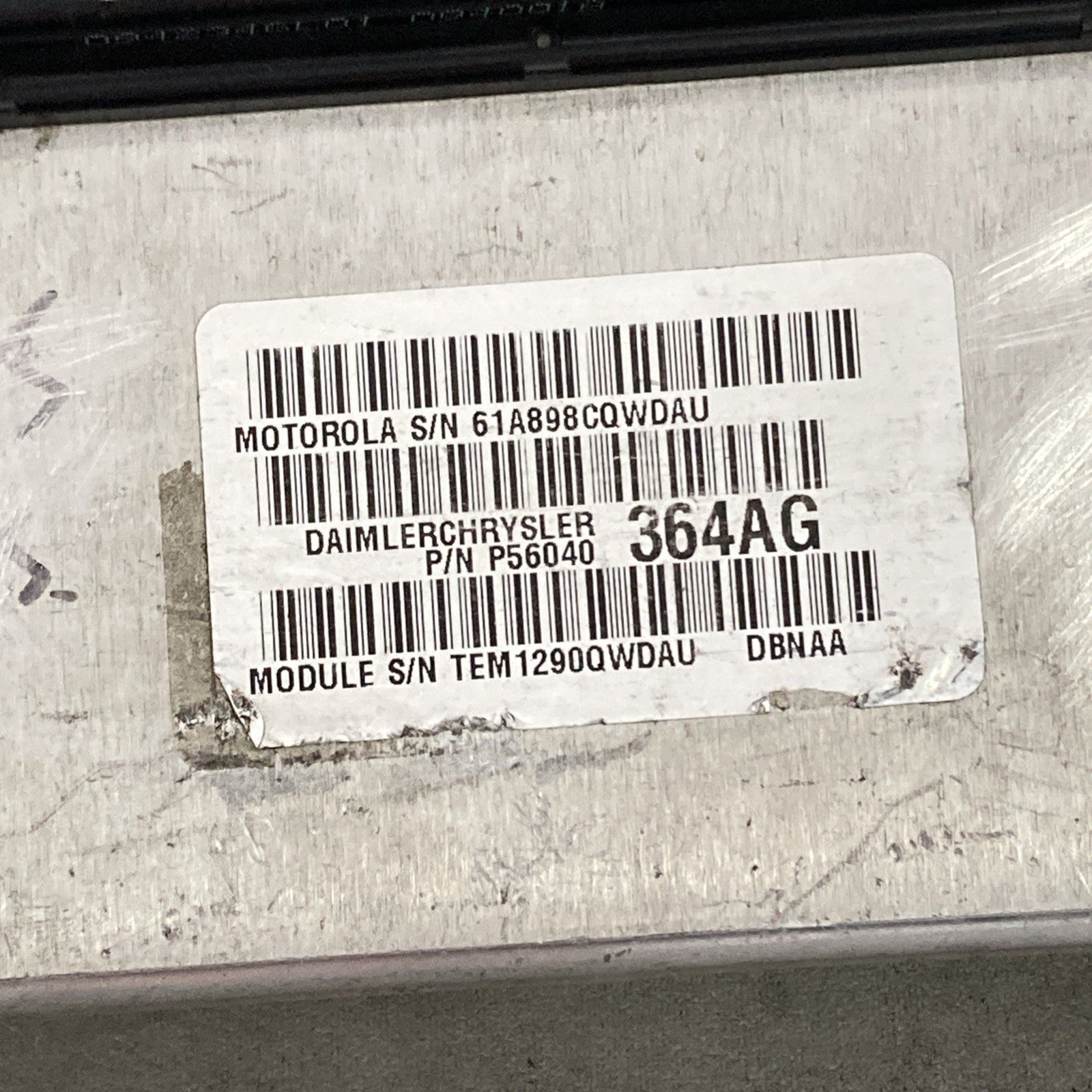 2000 Dodge Durango ECU/ECM P56040364AG