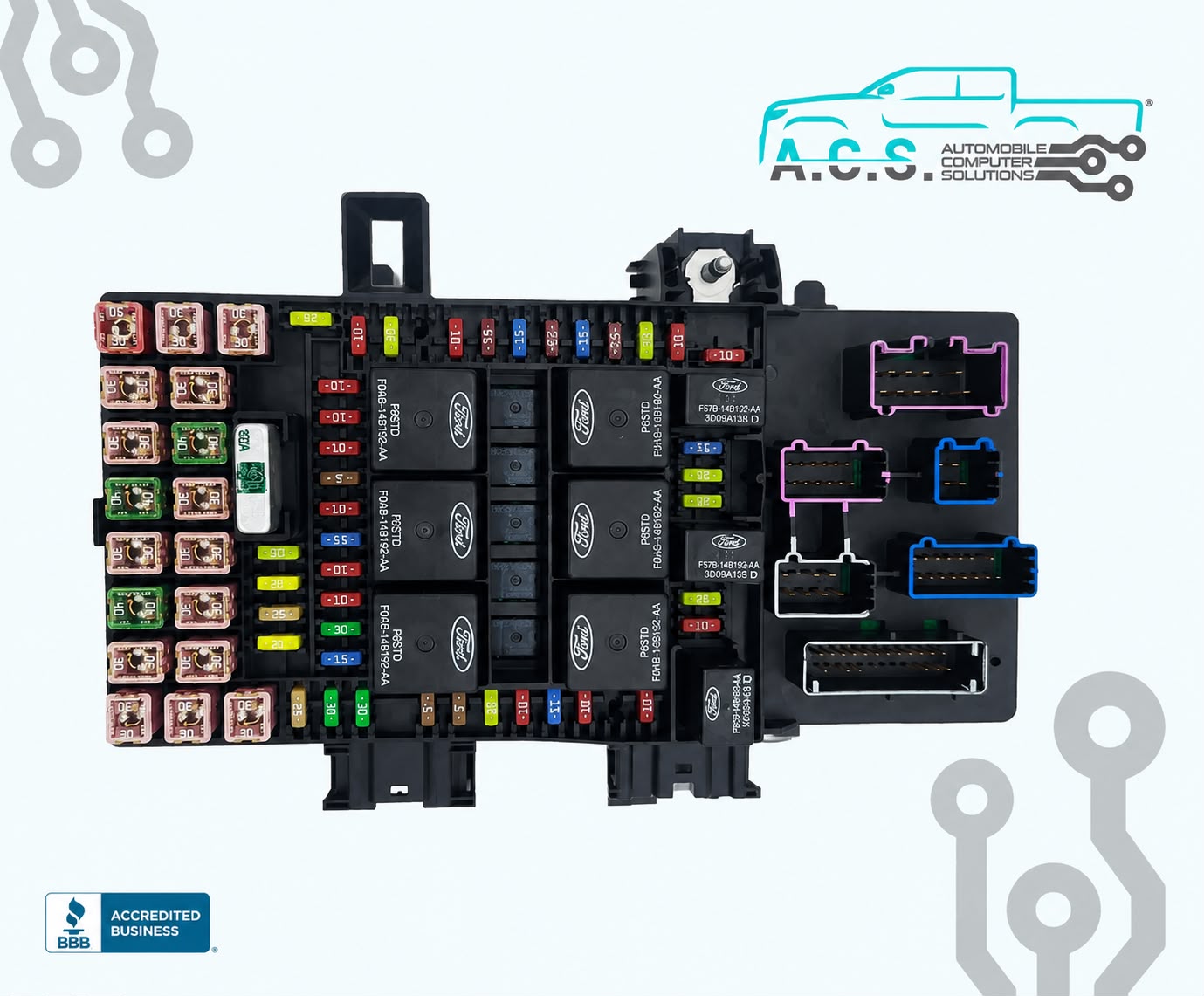 2005-06 Ford Expedition Fuse Box Module