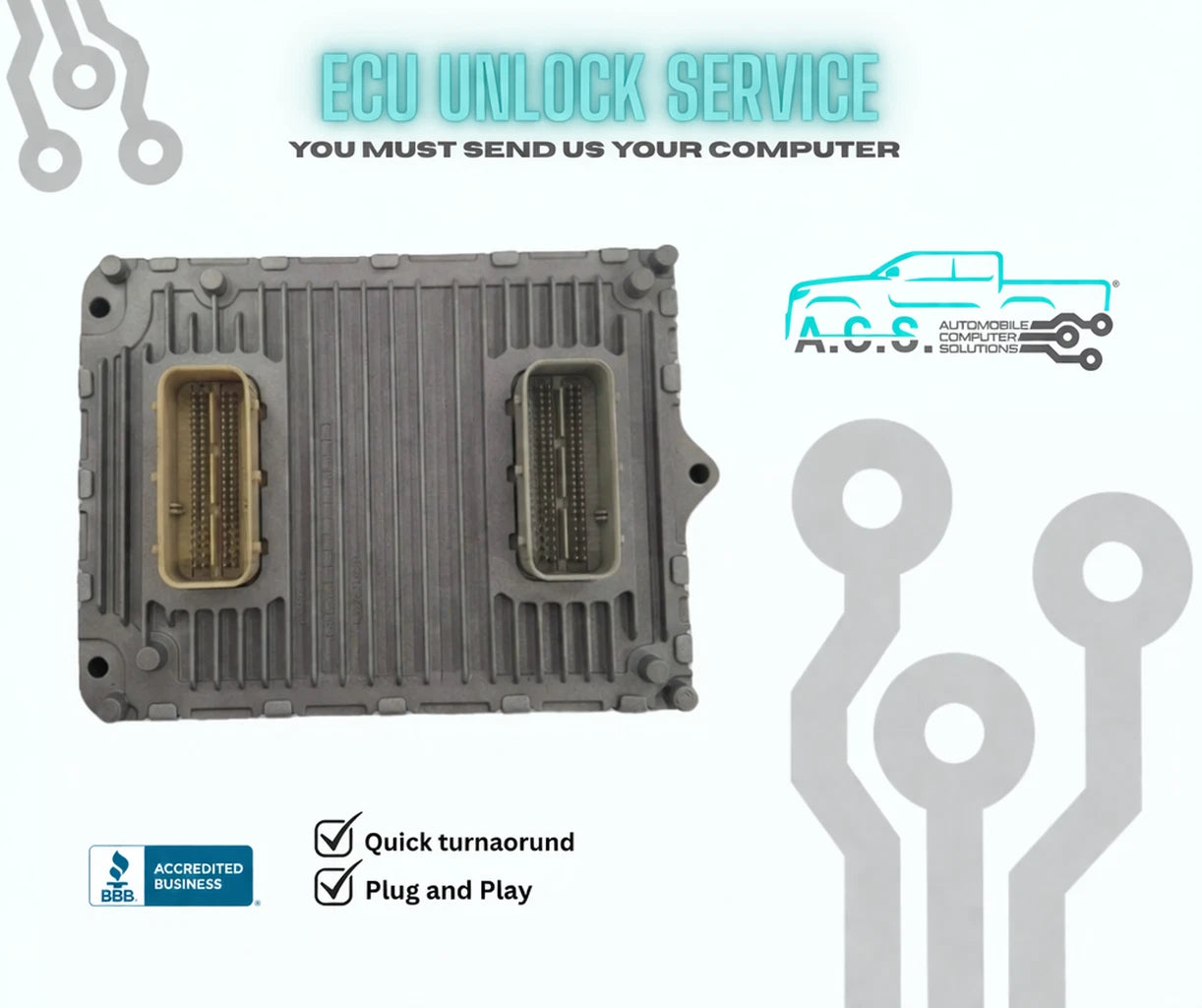 2015-2024 Dodge Chrysler Jeep RAM ECU/ECM GPEC2A *UNLOCK SERVICE*
