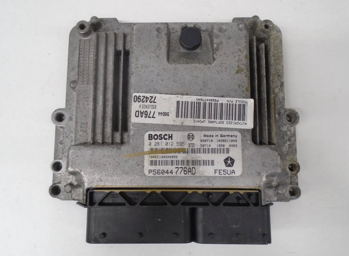 JEEP 2006 LIBERTY 2.8L DIESEL 56044776AD ENGINE COMPUTER MODULE ECM ECU PCM 30 day warranty