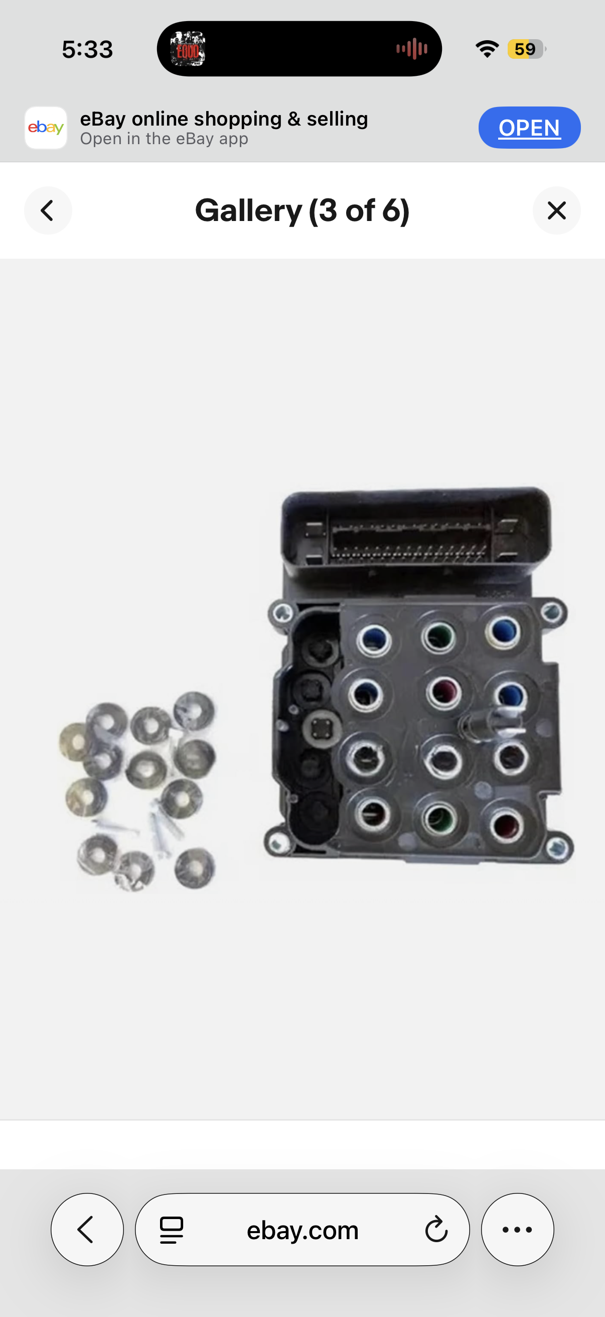 ABS Control Module 68259556 Wrangler 3.6L 2014-2018 Anti Lock Brake 30 day warranty