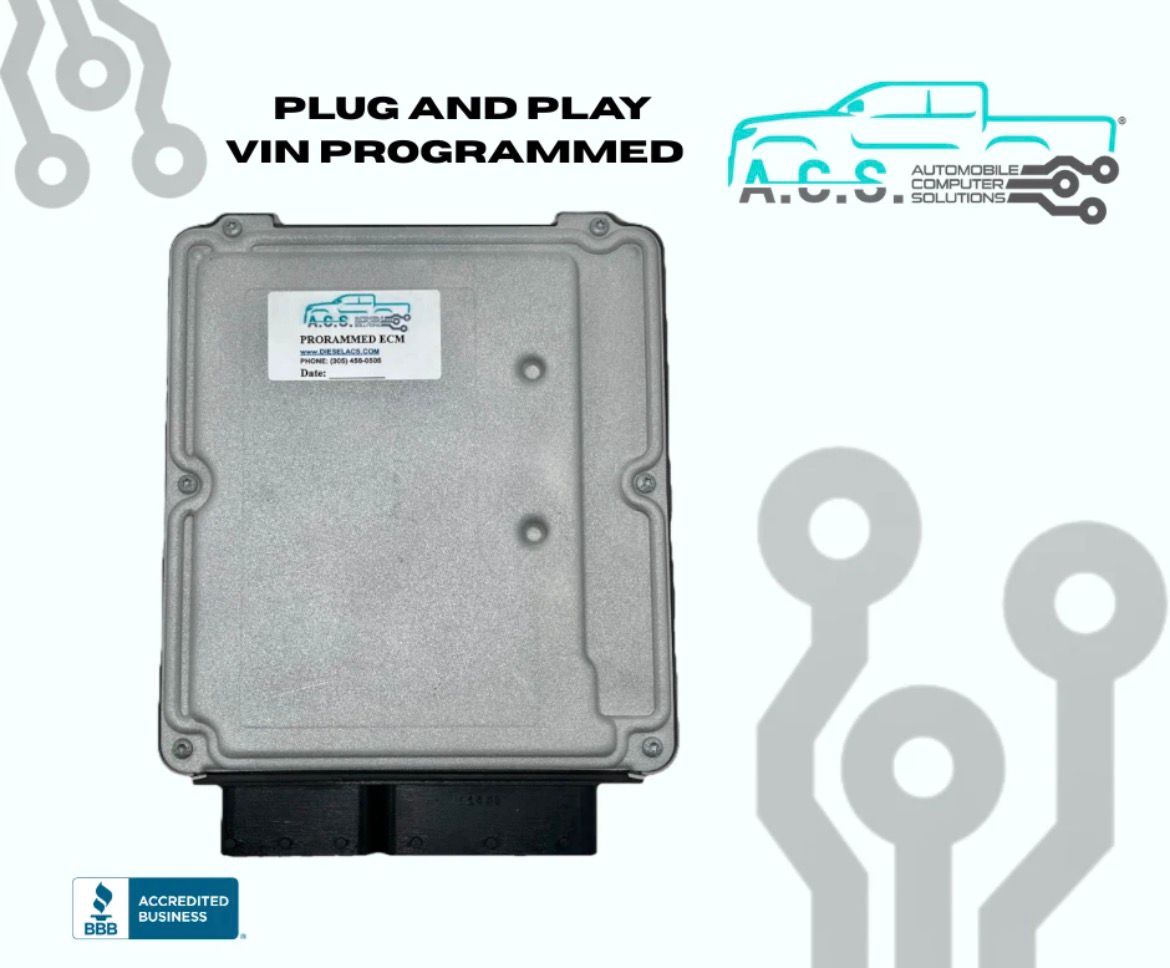2007 Chevrolet Silverado 2500 6.6L DURAMAX ECU/ECM 12606127 *VIN PROGRAMMED*