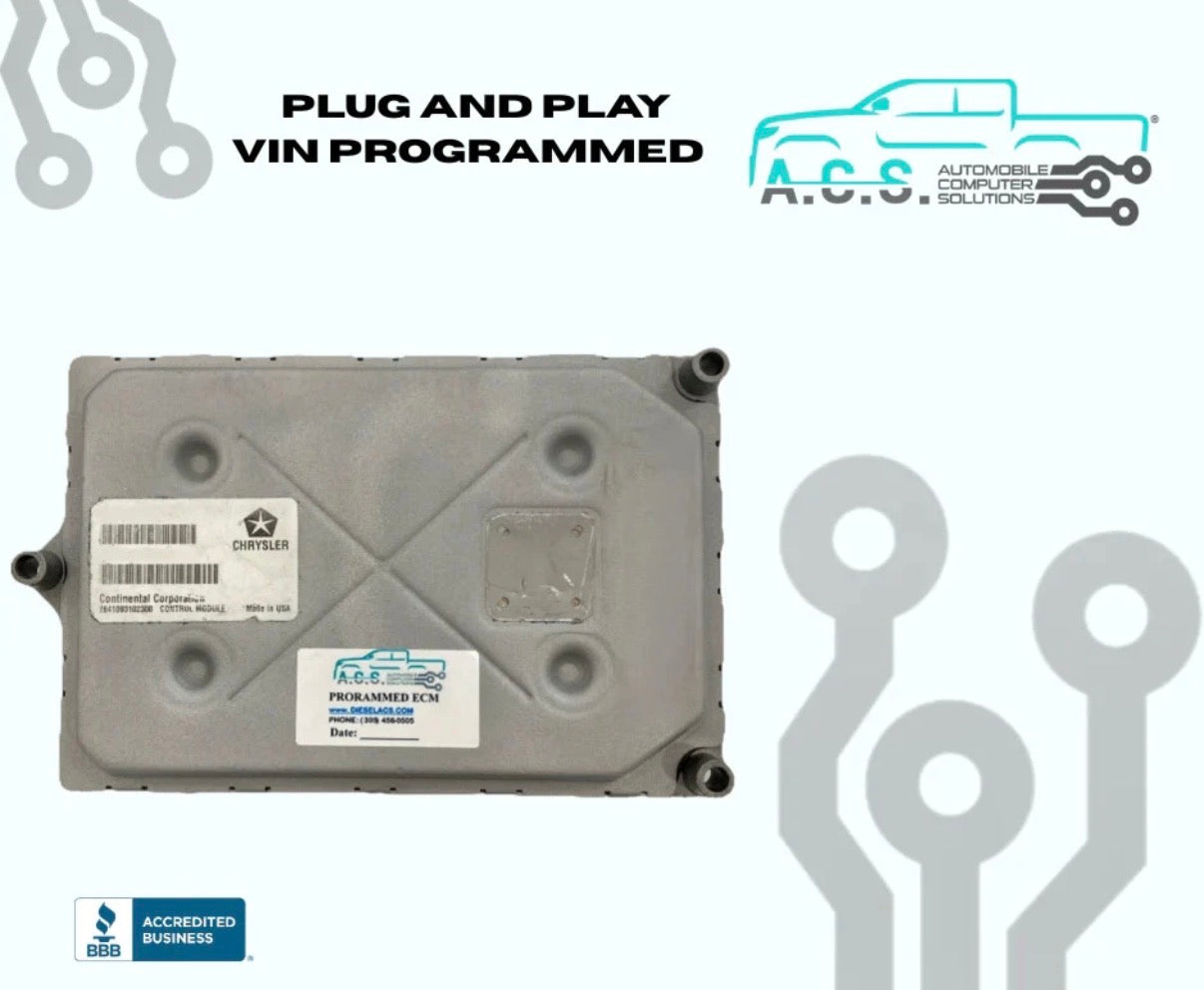 68066802AA | 2011 Jeep Compass 2.4L ECM Engine Computer PCM ECU Programmed Plug&Play