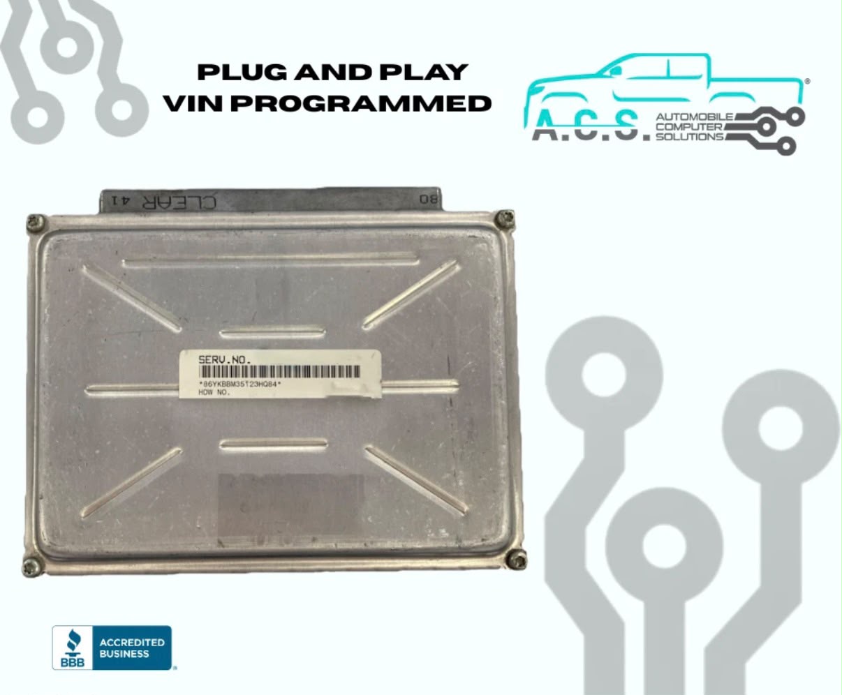 12209624 | 2001 Buick Regal 3.8L PCM Engine Computer ECM ECU Programmed Plug&Play