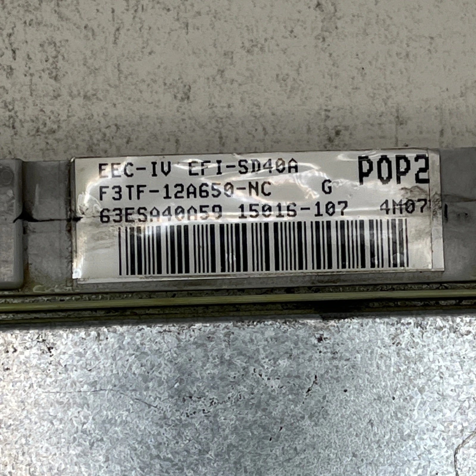 1993 Ford F-150 ECU/ECM F3TF-12A650-NC