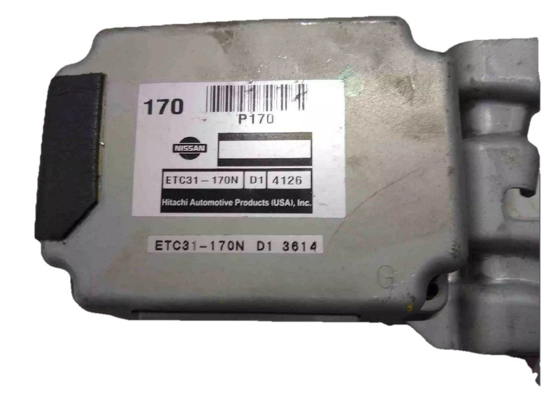 2005-06 NISSAN ALTIMA TRANSMISSION CONTROL MODULE ETC31-170N D1